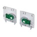 Front Fixing Clips for Narrow Drawers for Dynapro Drawer Runers Steel Zinc plated