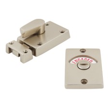 Surface Indicator Bolt with Throw Over Turn Knob to Inside Zinc Alloy To suit doors 28-48 mm thick Polished chrome