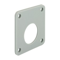 Spacer Plate for Rim Lock Length 40 mm light grey