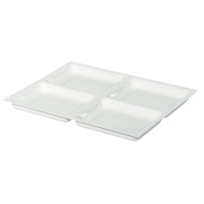 Drawer Insert Shallow Variant-D 2.5 mm material thickness With 4 compartments
