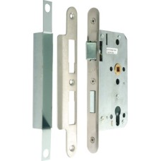 Sashlock Case Mortice Cylinder Radius Forend Case Size 92 mm Startec Backset 60 mm case size 92 mm satin stainless steel