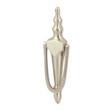 Door Knocker Urn Slim Victorian 202 x 56 mm Zinc Alloy Satin nickel