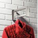 Wardrobe Rail Length 317 mm Stainless Steel Brushed matt finish