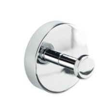 Robe Hook Height 53 mm x Width 53 mm x Depth 37 mm Romsey Chrome plated finish