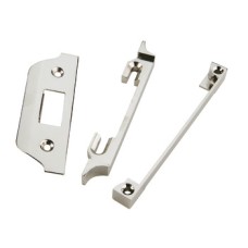 Rebate Set for Mortice Box Latches Brass Nickel plated