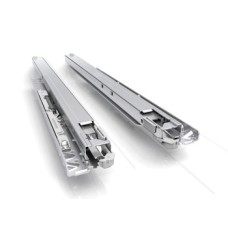 Concealed Drawer Slide for Base Panel Mounting Full Extension Dynapro 40 kg With integrated liquid Soft-close® Nominal length 450 mm