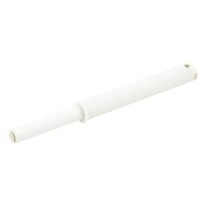 Push Door Catch Concealed or Surface Mounted Long Version with Buffer K Push Tech White