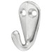Coat Hook Single Aluminium 30-35 x 36-42 mm Height 36 mm depth 30 mm