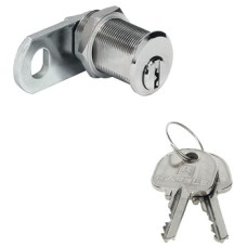 Cylinder Cam Lock with Straight Cam and Nut Attachment Thread Max. 21 mm With straight locking cam Closure direction 90° A (DFG)  keyed alike: key change H1