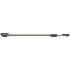 Friction Stay Telescopic Overhead Surface Mounted Steel Length 380-550 mm to suit door width 500-700 mm silver grey