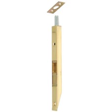 Flush Bolt Sunk Slide Width 16 mm Steel Length x width: 164 x 16 mm electro brassed