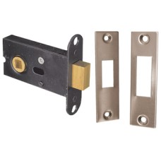 Deadbolt Mortice Bathroom Deadbolt Operated by Turn/Emergency Release Backset 57 mm 5 mm follower backset 57 mm case size 76 mm satin stainless steel