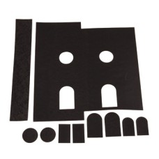 Intumescent Pads Pack for DIN Sashlock Self-Adhesive 0.8 mm thick