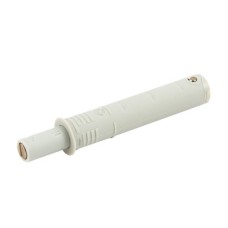 Push Door Catch Concealed or Surface Mounted Short Version with Magnet K Push Tech Grey