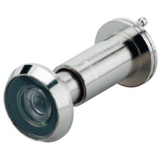 Door Viewer 200° for Door Thickness 35-55 mm Brass Startec With cover Chrome plated