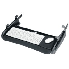 Keyboard Tray Standard Installed Length 495 mm Izon® For keyboards Black finish