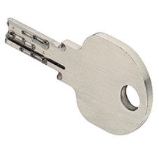 Duplicate key for Premium 5 Symo cylinder removable core individual locking New silver