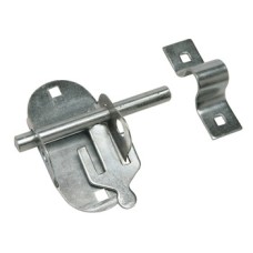 Pad Bolt Oval Steel Zinc plated