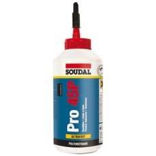 Wood Adhesive PU Timber Waterproof 750 g Pro 45P Brown