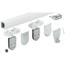 Fitting Set for Sliding Glass Interior Doors Hawa-Junior 120/GP Top hung system For 1 door