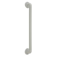 Straight Grab Rail with Fluted Grip Nyma Pro Length 305 mm white finish