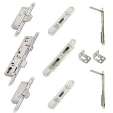 please look Brass bolts zinc plated steel forend