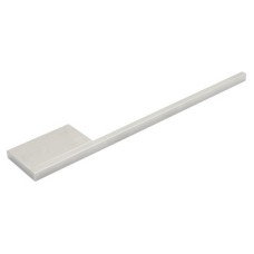 Towel Rail Extruded Aluminium Polished chrome Length 380 mm