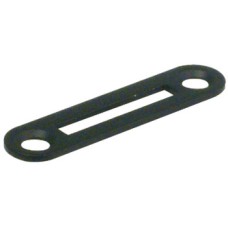 Striking Plate for Lever Lock Cylinders Black steel
