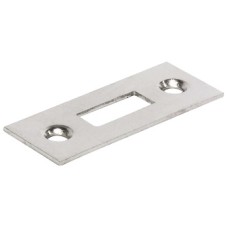 Striking Plate for Profile Rod Extending Rod Lock Polished nickel plated