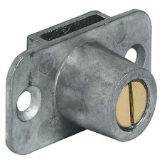 Bar guide with ball catch for central locking system for screw fixing