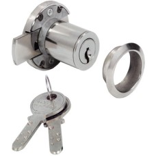 Rim Lock Minilock 40 with Ø 22 mm Kaba® 8 Cylinder for Screw Fixing Backset 20 mm Locking function: GMK locking system