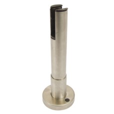 Adjustable Foot Support 316 L Cubicle Fittings for 13 mm Board Partitions PBA Stainless steel Satin finish
