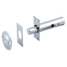 Security Bolt Mortice Door Brass/Steel Backset 32 mm Polished brass