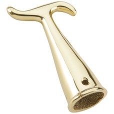 Pole Hook to Suit Ø 25 mm Pole Brass Polished