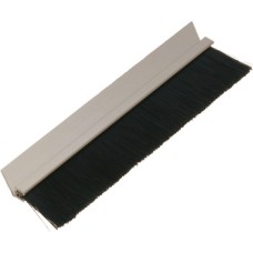 Brush Seal Surface 45° Angled Pattern Aluminium and Nylon Filament Face fixing Brush length 15.9 mm gap 9-11 mm