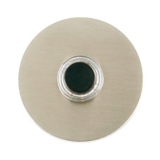 Bell Push Round Stainless Steel Satin