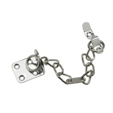 Door Chain Brass Polished chrome
