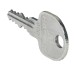 Key for Master Key Cylinder Core Symo 3000 For warehouse locking system MK 1 MK 2 and MK 3 Folding key black plastic cap