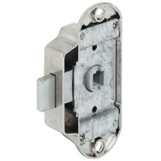 Espagnolette Lock Piccolo Nova Case Backset 15 or 25 mm with Aperture for 7 mm Square Spindle Without lock rosette Matt nickel plated left hand