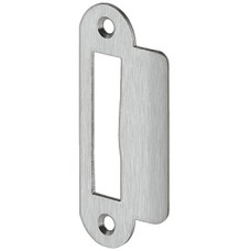 Strike Plate Flanged Stainless steel Satin