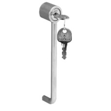 Lock Handle for Screw Fixing Symo 3000 Zinc alloy Nickel plated