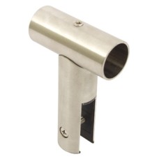 Hanger 316 L Cubicle Fittings for 13 mm Board Partitions PBA Stainless steel Satin finish