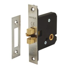 Bathroom Lock Mortice Clawbolt for Sliding Doors Case Size 76 mm 5 mm follower backset 57 mm case size 76 mm satin stainless steel