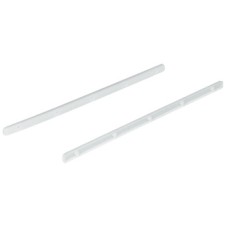 Guide Rail for 17 mm Grooved Drawers Length 285-450 mm White plastic Length 450 mm