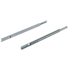 Ball Bearing Grooved Drawer Runners Single Extension Load Capacity 10 kg Suitable for 17 mm grooved drawers Drawer depth 187-284 mm