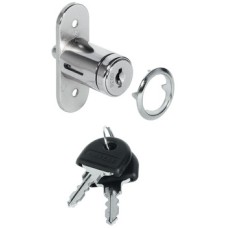 Push-Button Cylinder for Central Locking Ø 18 mm Standard profile Keyed to differ