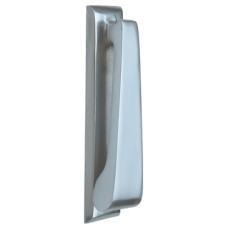 Door Knocker Plain Brass Polished brass