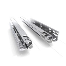 Concealed Drawer Runners Full Extension Packed Set with 4D Fixing Clips Dynapro 40 kg With integrated liquid Soft-close® Nominal length 500 mm drawer length 490 mm
