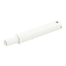 Push Door Catch Concealed or Surface Mounted Short Version with Buffer K Push Tech White
