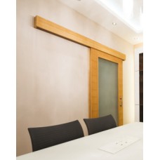 Complete Set for Sliding Automated Interior Doors Evolve 80 Top hung system For 1 door
